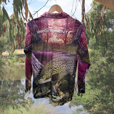 Yabby, Cod & Cray Fishing Shirt - Pink