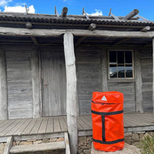 Heavy-duty PVC Cattlemans Swag Bag, Australian-made for ultimate protection against water and dust on a ute or roof rack