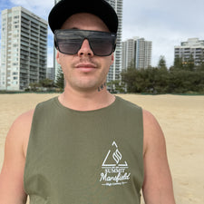 79 Series Singlet - Army Green