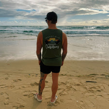 79 Series Singlet - Army Green