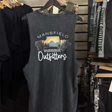 79 Series Singlet - Stone Wash Black