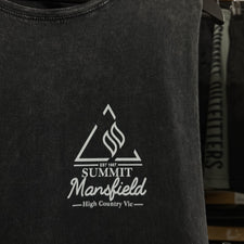 79 Series Singlet - Stone Wash Black