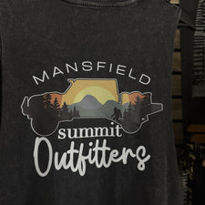 79 Series Singlet - Stone Wash Black