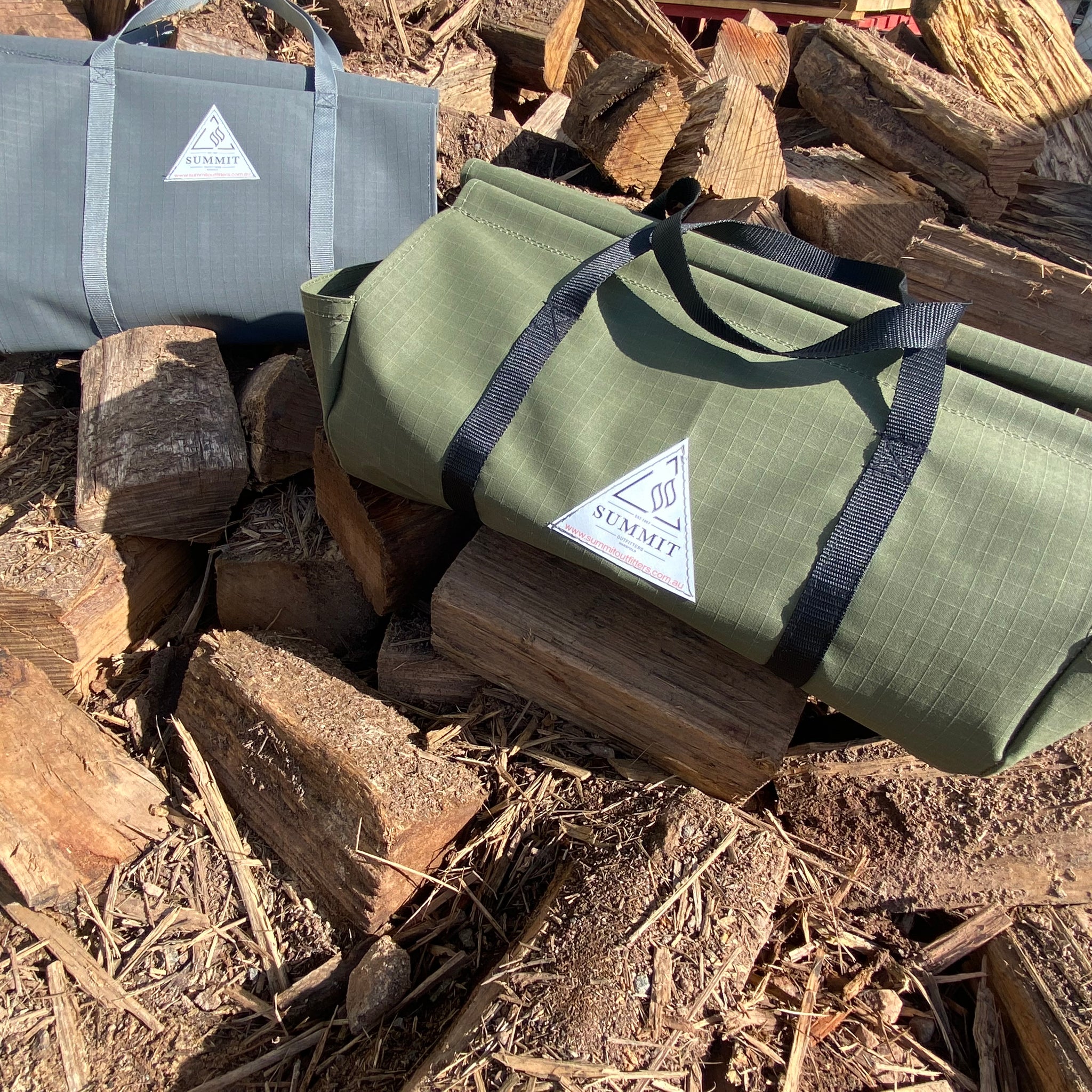 Canvas Firewood Carrier - Summit Outfitters Mansfield