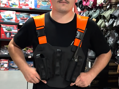 BIG RIG - Double Breasted Radio Harness