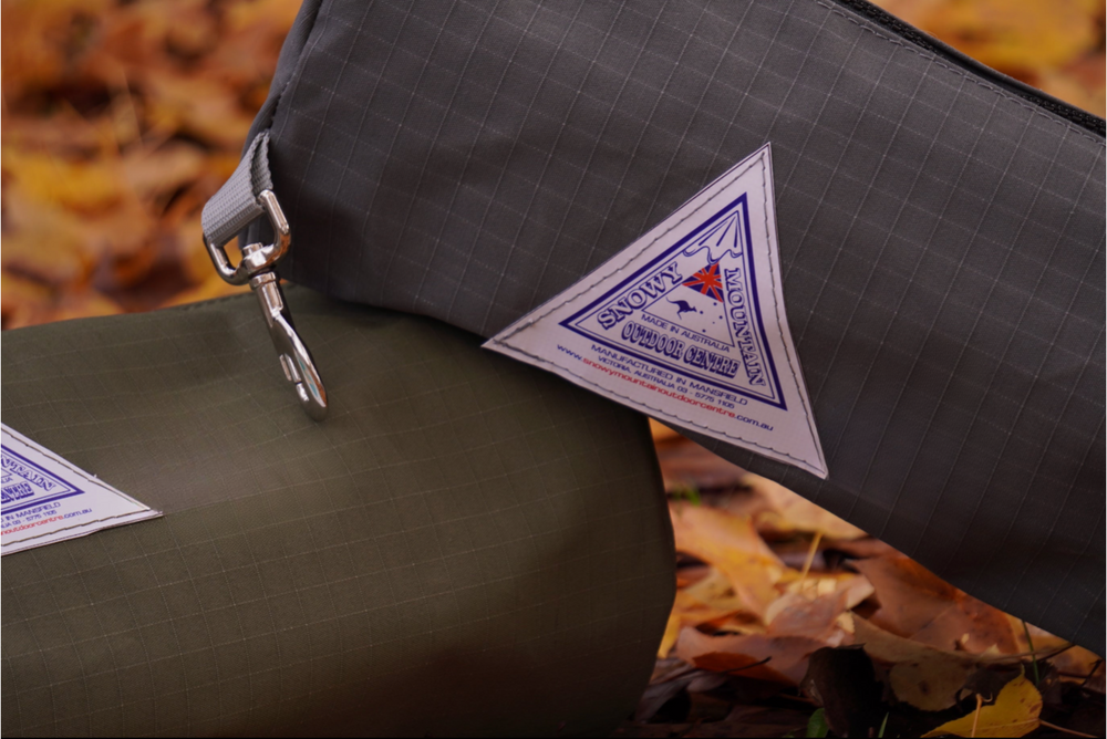 Bluff Canvas Saddle Bag with pocket, built tough for Australian wilderness and rugged trails