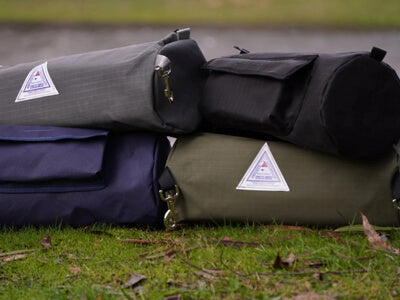 Heavy-duty canvas saddle bag for outdoor enthusiasts