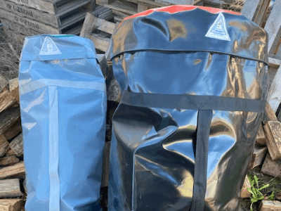 shields camping gear from dust