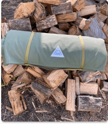 Bushmans Canvas Swag, a traditional design for sleeping under the stars