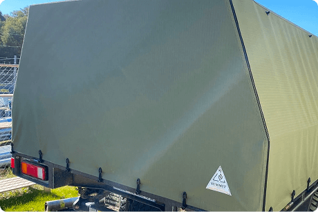 Canvas cover custom fabrication