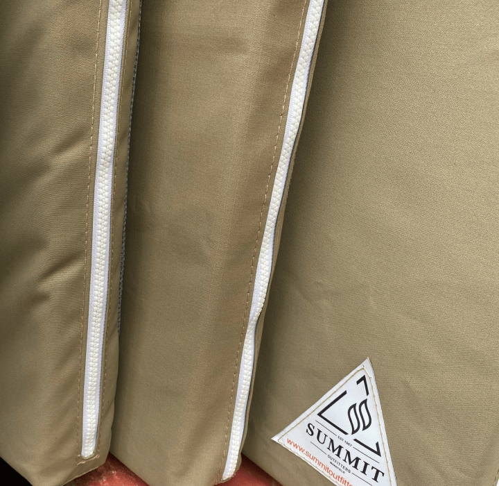 High-quality canvas gear (swag, bag, or dog bed) featuring Australian-made canvas