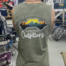 Summit Outfitters Yowie Singlet - Stone Wash Green - Summit Outfitters Mansfield