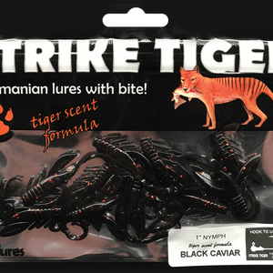 BLACK CAVIAR - 1" nymph (10 Pack) - Summit Outfitters Mansfield