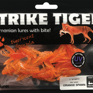 ORANGE SPAWN - 1" nymph pro series (10 Pack) - Summit Outfitters Mansfield