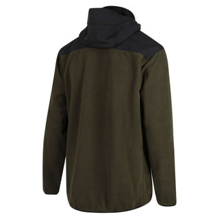 RIDGELINE | Mens Ascent Half Zip Fleece Top - Forest Green / Black - Summit Outfitters Mansfield