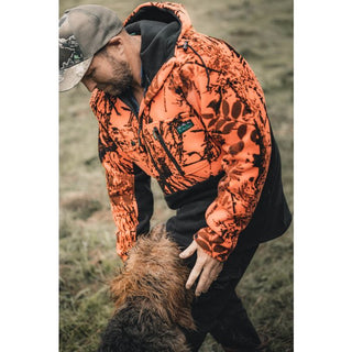 RIDGELINE | Tusk Fleece Top - Blaze & Black - Summit Outfitters Mansfield