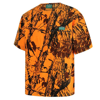 RIDGELINE | Premium Workmans Zip Tee - Blaze Camo - Summit Outfitters Mansfield