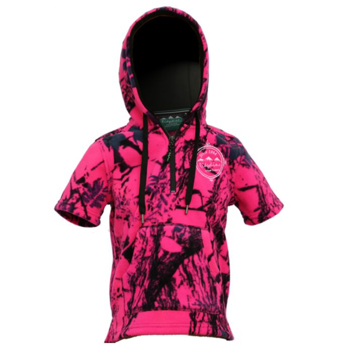 RIDGELINE | Kids Little Weapon Hoodie - Hyper Pink Camo - Summit Outfitters Mansfield