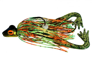 tackle tactics froggerz spinnerbait lure colour fire frog, fishing lure, size senior