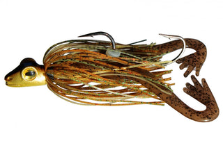 tackle tactics froggerz spinnerbait lure colour gold olive, fishing lure, size senior