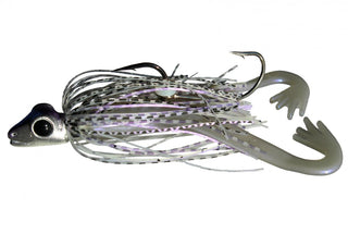 tackle tactics froggerz spinnerbait lure colour purple glimmer, fishing lure, size junior